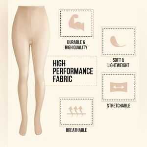 High Performance Beige Tights/Hose
